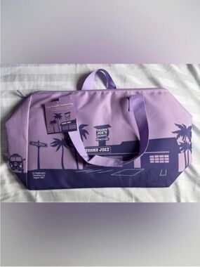 🩷2026 Trader Joe’s Insulated Lilac Purple Large Bag Limited Edition NWT FINAL